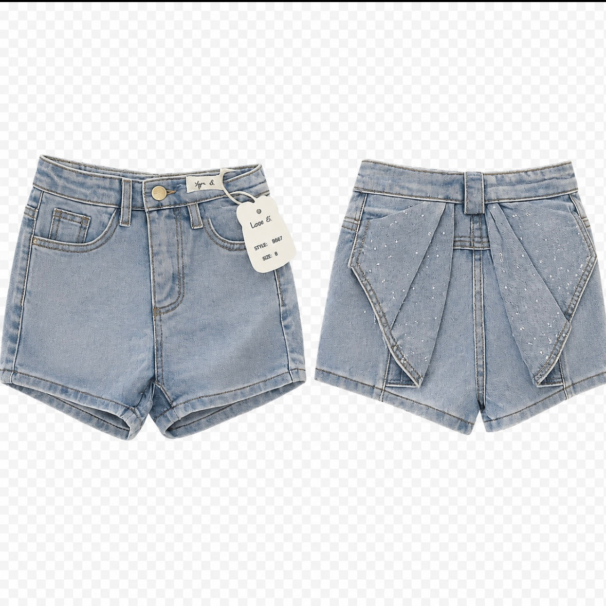 Pantaloncino fiocco